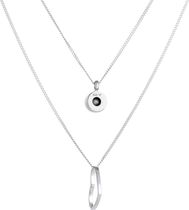 Actual product image Elli Heart, Layer (925 sterling silver, Glass crystal, 45 cm)