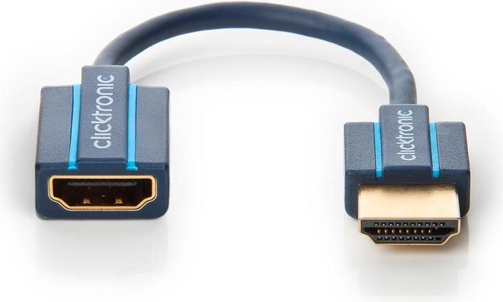 Actual product image Goobay Clicktronic HDMI Flexadapter 0.1m (0.10 m, HDMI)