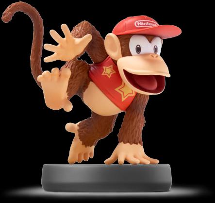 Actual product image Nintendo Amiibo Smash Diddy Kong (Wii U, 3DS XL, 3DS)