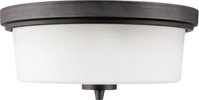 Immagine prodotto Westinghouse Plafoniera Cedric in alluminio invecchiato con 2 lampade (800 lm, E27)