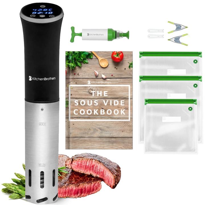 Produktbild KitchenBrothers Sous Vide Garer Set