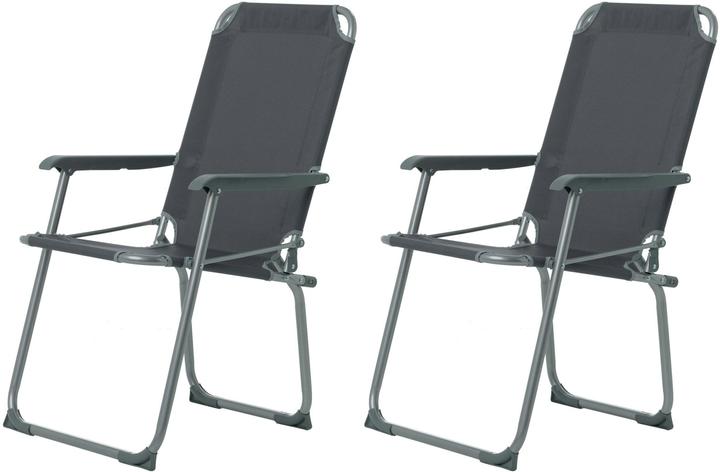 Actual product image Koor Campingstuhl Comodo Grigio, 2 Stück