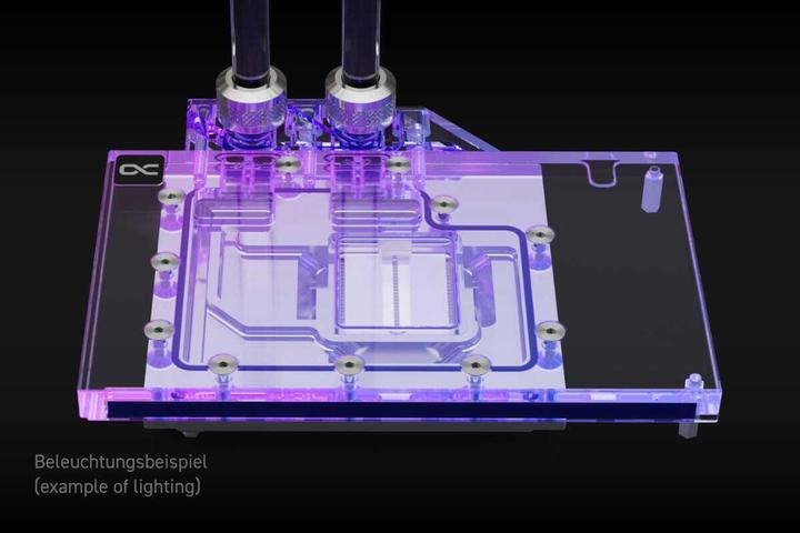 Produktbild Alphacool Eisblock Aurora Geforce RTX 4070 TI Eagle OC mit Backplate