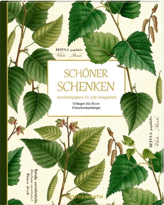 Produktbild Geschenkpapier-Buch - Schöner schenken (Sammlung Augustina) (Geschenkpapier, 1 x)