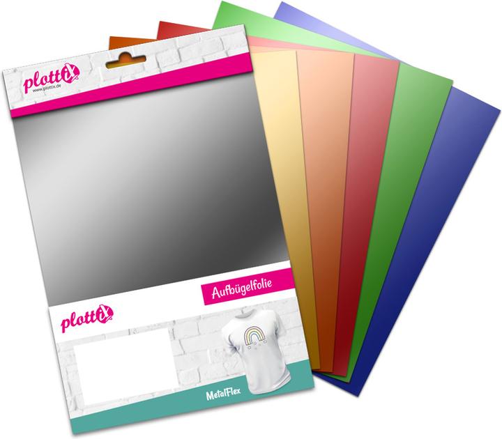 PlottiX MetalFlex Bundle 20cm x 30cm (6 films)