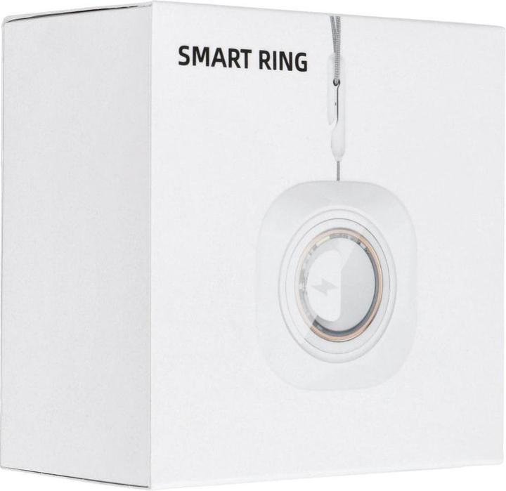 Actual product image OEM Smart device Smart Ring R11M - smart steel ring with charging box Size 8 (18,1mm) gold (8, Gold)