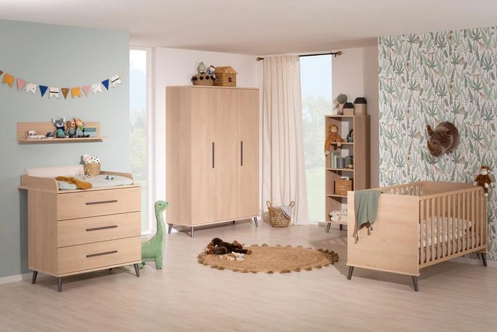 Actual product image Paidi Transland Nicky cot & chest of drawers incl. changing unit (120 x 60 cm)