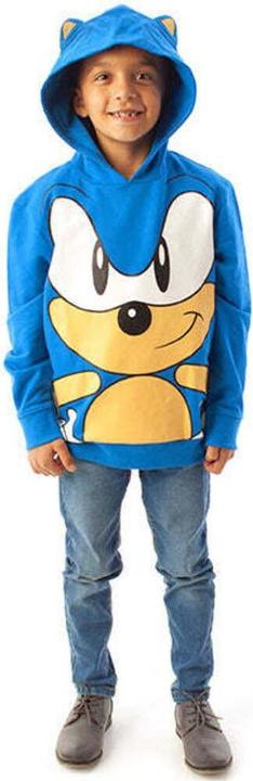 Actual product image Sonic The Hedgehog Boys hoodie (134)