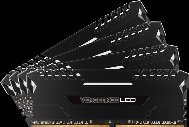 Actual product image Corsair Vengeance LED (4 x 16GB, 3000 MHz, DDR4-RAM, DIMM)
