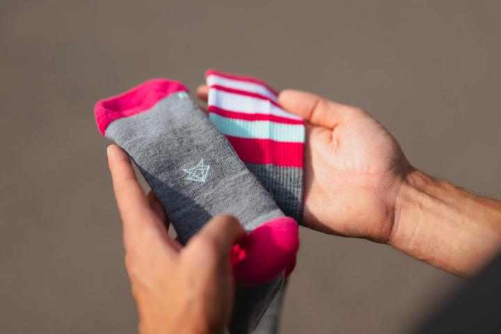 Produktbild Incylence Merino Strive Socken Hellgrau Himmelblau (35 - 38)