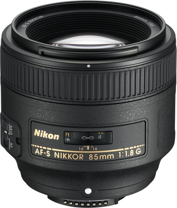 Produktbild Nikon AF-S Nikkor 85mm f/1.8G (Nikon F, Vollformat, APS-C / DX)
