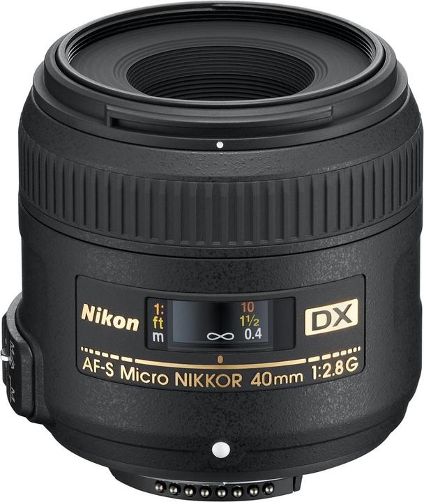 AF-S Nikkor 40mm f/2.8 G DX Micro (Nikon DX, APS-C / DX)