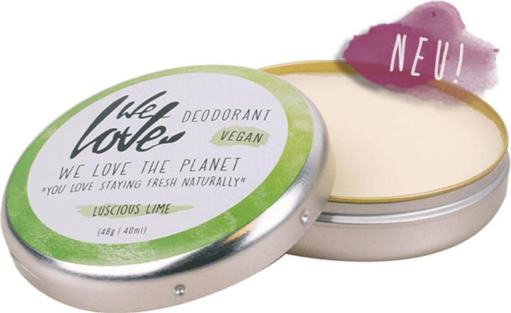 Immagine prodotto We Love The Planet DEOCREME - Luscios Lime - Vegan - con Natron (Crema)