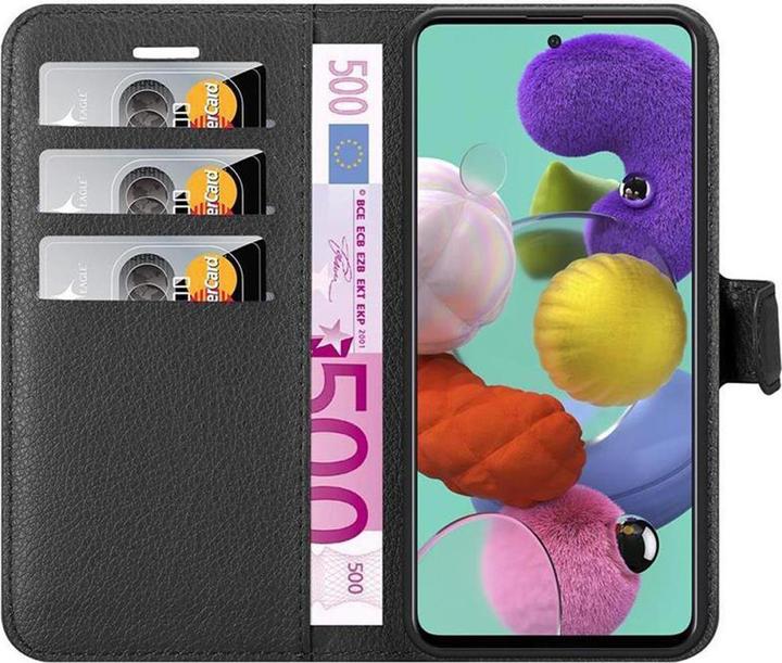 Actual product image Cadorabo Book with stand function cover (Samsung Galaxy A51 5G)