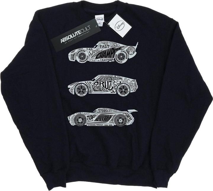 Produktbild Disney Cars Text Racers Sweatshirt (S)