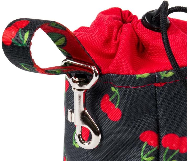 Produktbild amiplay Snack-Tasche Be Happy Cherry, Schwarz/Rot (Dummytraining)