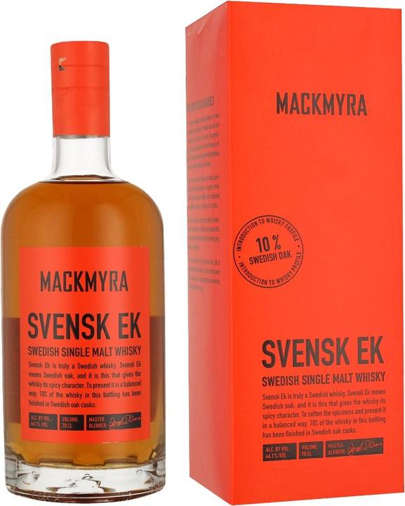 Mackmyra Svensk EK Swedish Single Malt Whisky 46,1% Vol. 0,7l in Geschenkbox (Single Malt)