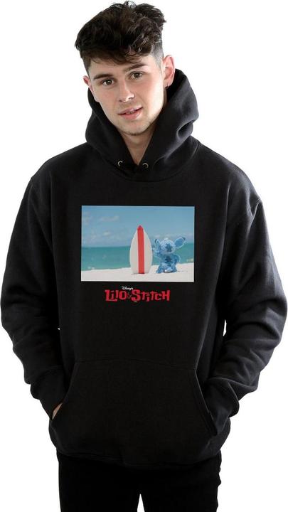 Immagine prodotto Disney Lilo And Stitch Surf Beach Felpa con Cappuccio Uomo (L)