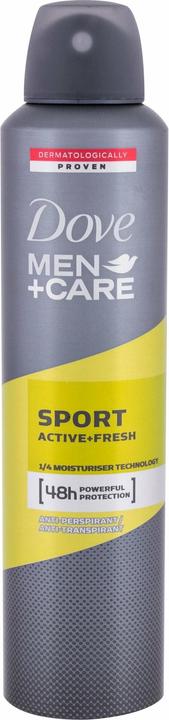 Actual product image Dove Men Care Sport Active Fresh 48h Antiperspirant Ve Spreji (Spray, 250 ml)