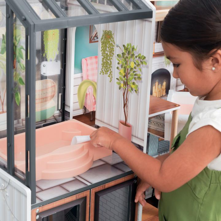 Image du produit KidKraft Maison de poupées Celeste Villa avec EZ Kraft Assembly™
