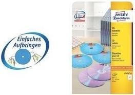 Produktbild Avery CD-Etiketten SuperSize
