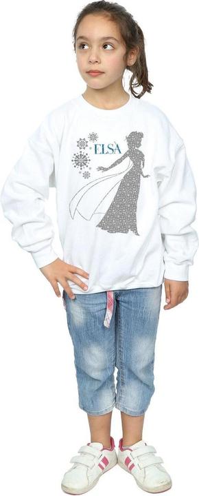 Image du produit Disney - Sweat FROZEN ELSA CHRISTMAS SILHOUETTE - Fille (140, 146)