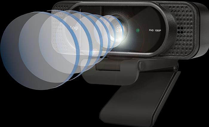 Actual product image LogiLink Webcam 1080p FHD Webcam + Microphone Privacy 96° (2 Mpx)