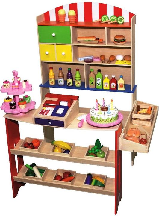 Image du produit Spielba Stand de vente avec 6 Harassli