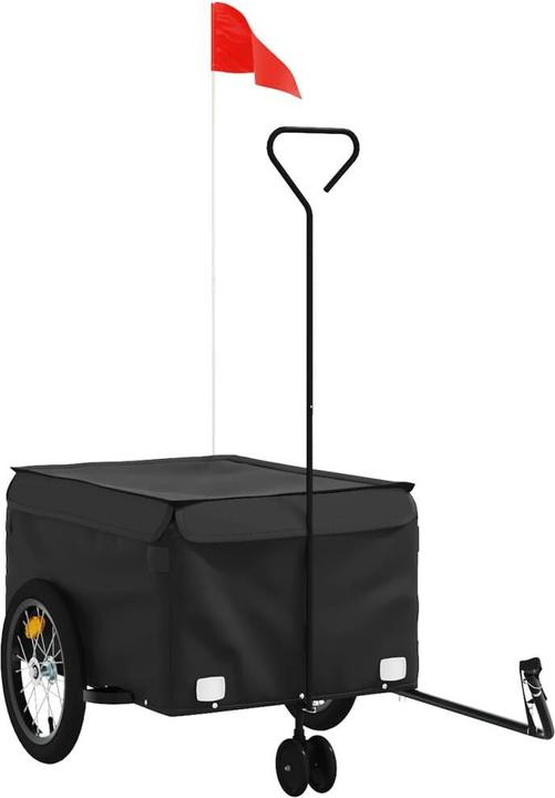 Produktbild VidaXL Fahrradanhänger 45 kg Eisen