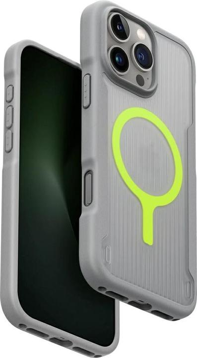 Actual product image Uniq Combat Active Magclick Charging Case for iPhone 16 Pro Max - Gray (Apple iPhone 16 Pro Max)