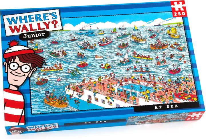 Actual product image University Games - Where's Wally - At Sea 250pc (710-5985)