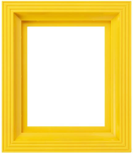 Actual product image Pixelhobby Plastic frame yellow