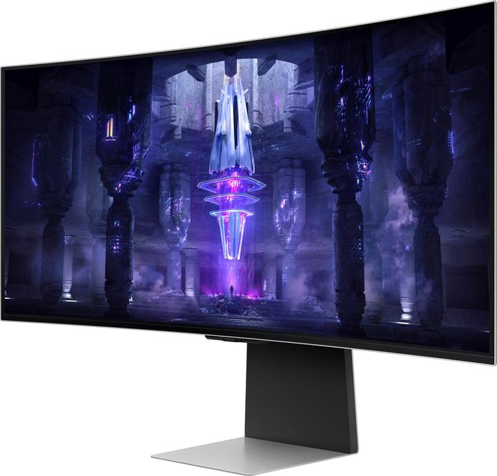 Actual product image Samsung Odyssey OLED G8 - G85SB (3440 x 1440 pixels, 34")