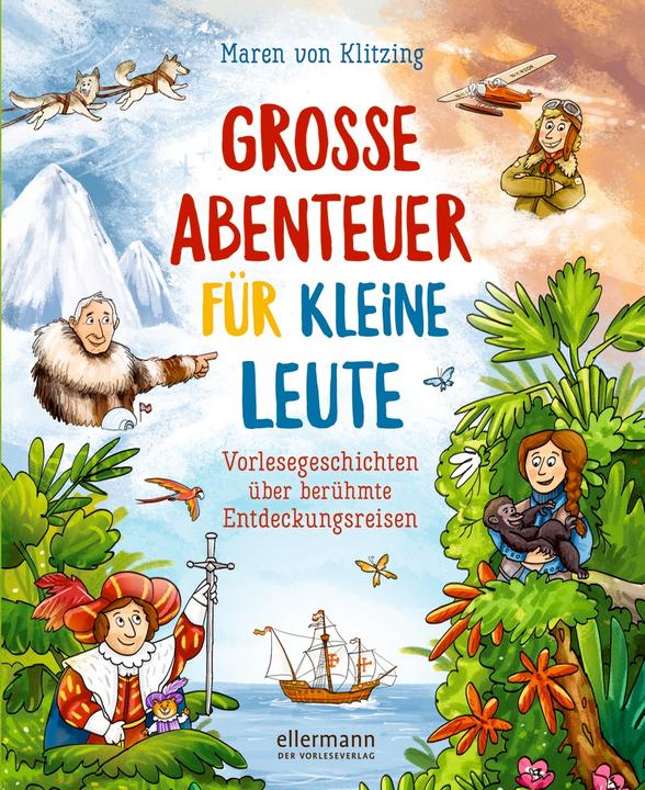 Produktbild Grosse Abenteuer für kleine Leute (Deutsch, Maren von Klitzing, 2019)