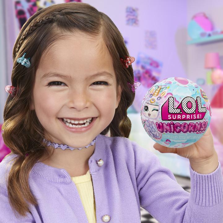 Actual product image MGA L.O.L. Surprise! Unicorn Tots Asst in Sidekick