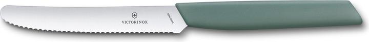Produktbild Victorinox Swiss Modern, Tomaten & Tafelmesser, 2tlg,11cm, Wellenschliff, sage (2 Stück, Messer)