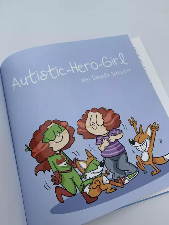 Actual product image Panini Die Abenteuer von Autistic Hero-Girl (German, Daniela Schreiter, 2017)