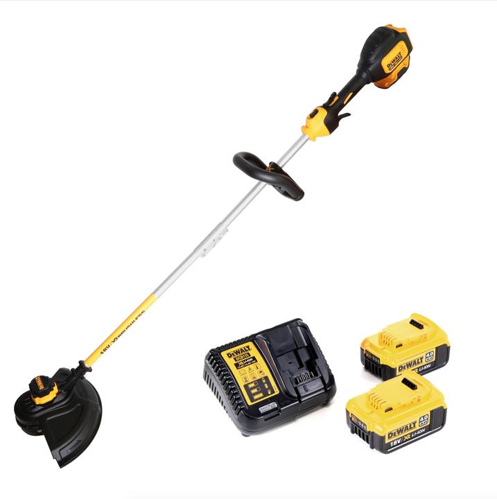 Produktbild DeWalt DCM 561 PBS 18 V Brushless Li-Ion Akku Rasentrimmer mit geteilter Welle + 2x DCB 182 18V - 4 (Trimmfaden)