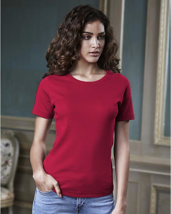 Actual product image Tee Jays Interlock T-shirt round neck short sleeve (S)
