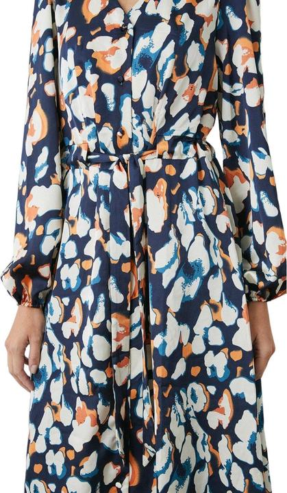 Immagine prodotto Principles Donna/Ladies Abito midi con bottoni in raso astratto (38 D)