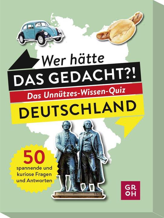 Actual product image Who would have thought it?! The Useless Knowledge Quiz Germany (German)