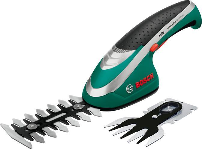 Immagine prodotto Bosch Home & Garden Set di cesoie per arbusti ed erba a batteria Isio