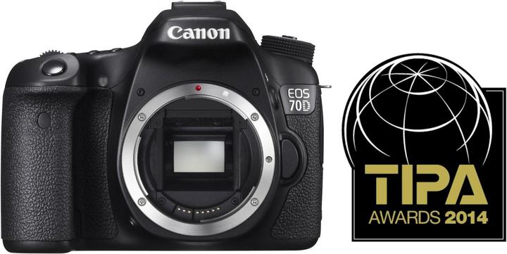 Actual product image Canon EOS 70D Body (20.20 Mpx, APS-C / DX)