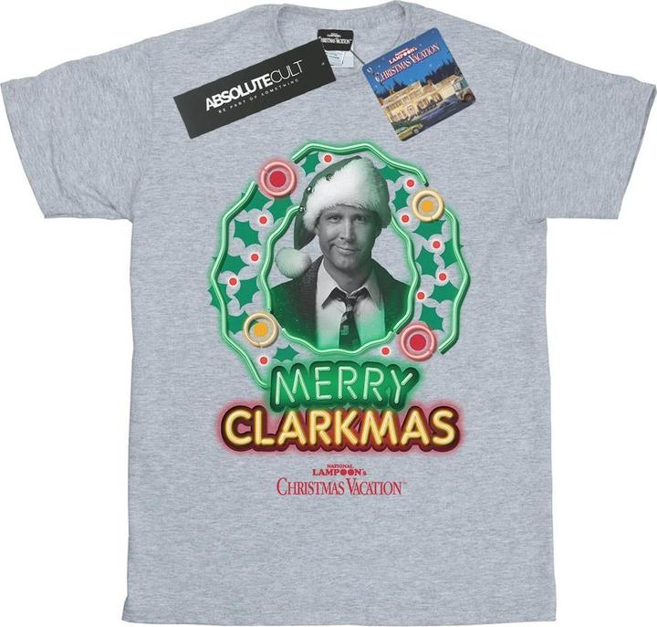National Lampoon´s Vacation National Lampoon's Christmas Vacation Greyscale Clarkmas TShirt Jungen
