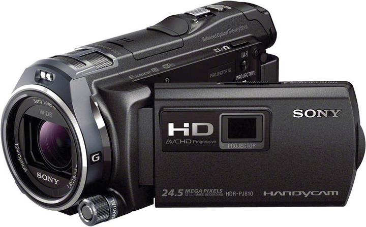 Produktbild Sony HDR-PJ810E Handycam mit integriertem Projektor (6.14 Mpx, 50i, 12 x)