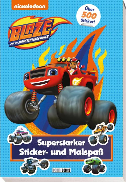 Image du produit Panini Blaze et les machines à monstres : des autocollants et des coloriages super amusants