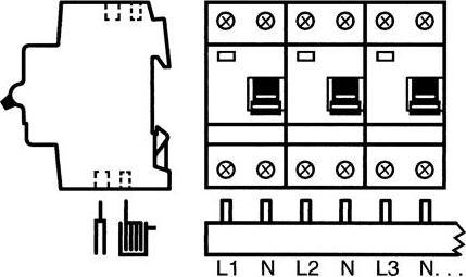 Immagine prodotto ABB PS4/58/16N sbarra a 4 poli