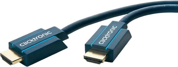 Actual product image Goobay Clicktronic High Speed HDMI Cable Ethernet (1 m, HDMI)