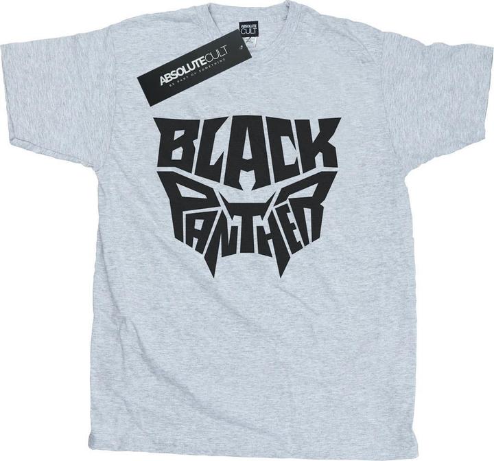 Immagine prodotto Maglietta Black Panther Uomo con emblema con parola (XXL)
