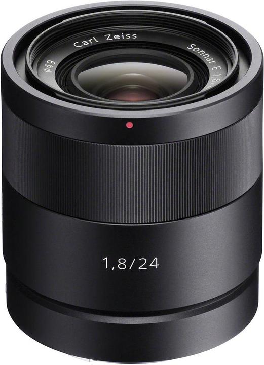 Immagine prodotto Sony E 24mm f/1.8 ZA Zeiss Sonnar T* (Sony E, APS-C / DX)